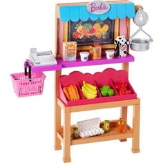 Игровой набор Barbie Кем быть? Киоск с продуктами