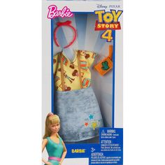 Одежда Barbie Коллаборации Серая юбка с звездами/красный ободок