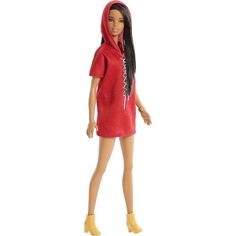 Кукла Barbie Игра с модой Красная туника 29 см