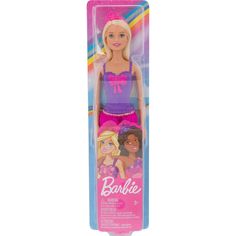 Кукла Barbie Сиреневый топ с розовым бантом
