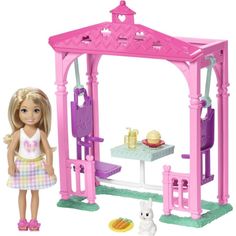 Игровой набор Barbie Челси и набор мебели 30 см