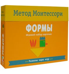 Игровой набор карточек Мозаика-Синтез Развитие через игру «Формы. Игровой набор карточек» 1+