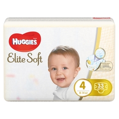 Подгузники Huggies Elite Soft 4 (8-14 кг) шт.