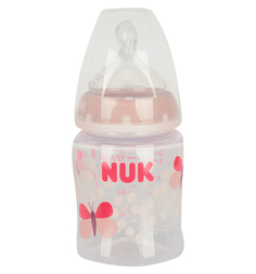 Бутылочка Nuk First Choice Plus пластик с рождения, 150 мл