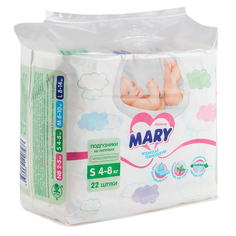 Подгузники Mary р. S (4-8 кг) шт.