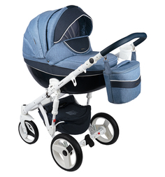 Коляска 3 в 1 Adamex Monte Carbon