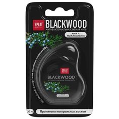 SPLAT зубная нить Dentalfloss (черное дерево)