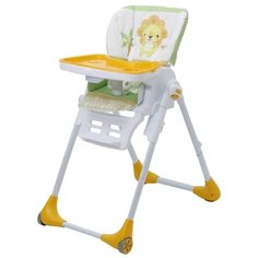 Стульчик для кормления Polini Classic джунгли