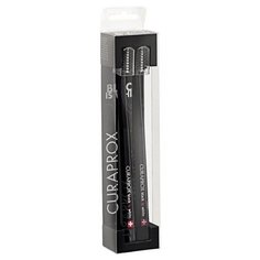 Зубная щетка Curaprox CS 5100 Ultra Soft, черный / черный, 2 шт.