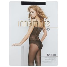 Колготки Innamore Fleur 40 den, размер 3-M, nero