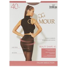 Колготки Glamour Beauty Shape 40 den, размер 5-XL, miele