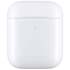 Чехол с аккумулятором Apple с беспроводной зарядкой для AirPods white