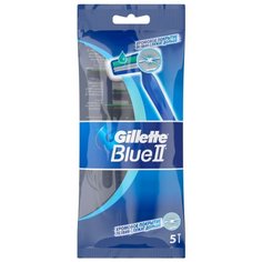 Одноразовый бритвенный станок Gillette Blue II , 5 шт.