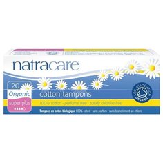 Natracare тампоны Super Plus без аппликатора 20 шт.