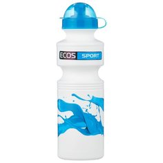 Фляга ECOS H29-SH305A синяя волна 750 мл