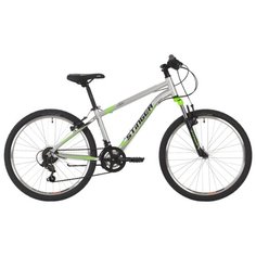 Подростковый горный (MTB) велосипед Stinger Element 24 (2019) silver 12" (требует финальной сборки)