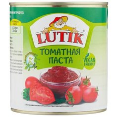 Lutik Томатная паста 25-28% 850 мл Лютик