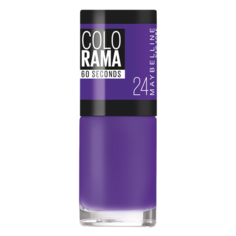 Лак Maybelline Colorama 60 Seconds, 7 мл, оттенок 24 лесная фиалка