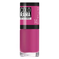 Лак Maybelline Colorama 60 Seconds, 7 мл, оттенок 14 малиновые сны