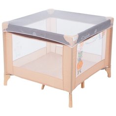 Манеж-кровать Capella Sweet Time Zoo B/S beige