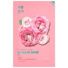 Holika Holika увлажняющая тканевая маска Pure essence mask sheet damask rose, роза, 27 г, 20 мл