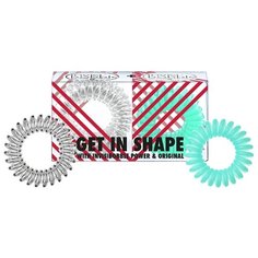 Резинка Invisibobble Get in Shape (3115) 6 шт. прозрачный/мятный