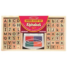 Набор штампов Melissa & Doug Алфавит (3557)