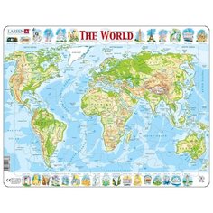 Рамка-вкладыш Larsen Мир (K4), 80 дет.