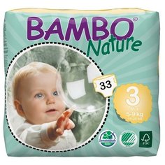 BAMBO подгузники Nature Mini (5-9 кг) 33 шт.
