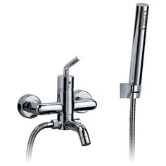 Смеситель для ванны с душем Paini Pixel new 81CR100NEW однорычажный лейка в комплекте хром