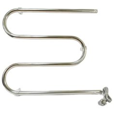 Электрический полотенцесушитель Tera М-образный 600x600 Э хром