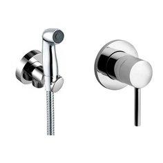 Смеситель для биде KLUDI KLUDI BOZZ 389990576 однорычажный встраиваемый лейка в комплекте хром