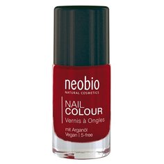 Лак Neobio 5-Free, 8 мл, оттенок 06 насыщенный красный