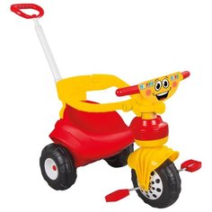 Трехколесный велосипед pilsan 07/161 Controled Happy Bike красно-желтый