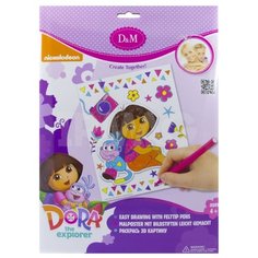 D&M Декоративное панно 3D картина Путешествие. Dora