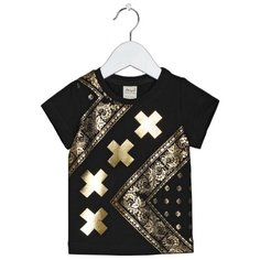 Футболка ЁМАЁ размер 62, черный