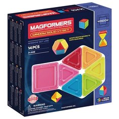 Магнитный конструктор Magformers Window Solid 714005-14