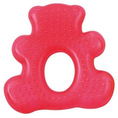 Прорезыватель Canpol Babies Water teether "Happiness" 2/224 красный мишка