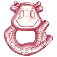 Прорезыватель Canpol Babies Water teether "Happiness" 2/224 розовая коровка