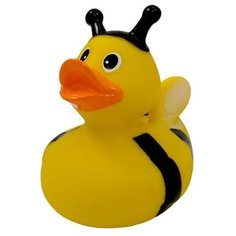 Игрушка для ванной FUNNY DUCKS Пчелка уточка (1890) желтый/черный