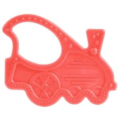 Прорезыватель Canpol Babies Flexible teether 13/118 красный паровозик