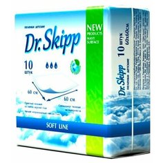Одноразовые пеленки Dr. Skipp Soft Line 60х60 10 шт.