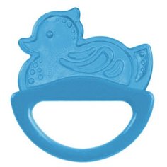 Прорезыватель-погремушка Canpol Babies Rattle with soft bite teether 13/107 голубая уточка