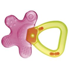 Прорезыватель-погремушка Canpol Babies Цветок 74/002 розовый/желтый