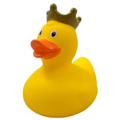 Игрушка для ванной FUNNY DUCKS Уточка в короне желтый
