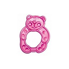 Прорезыватель Canpol Babies Elastic teether 13/109 розовый мишка