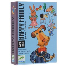 Настольная игра DJECO Карточная игра Счастливая семейка