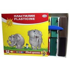 Пластилин ГАММА Юный художник 12 цветов (280045) Gamma