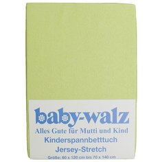 Baby Walz простыня натяжная фисташковый