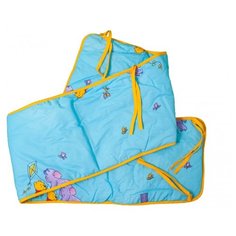 BabyBest бортик в кроватку Disney Винни Пух голубой